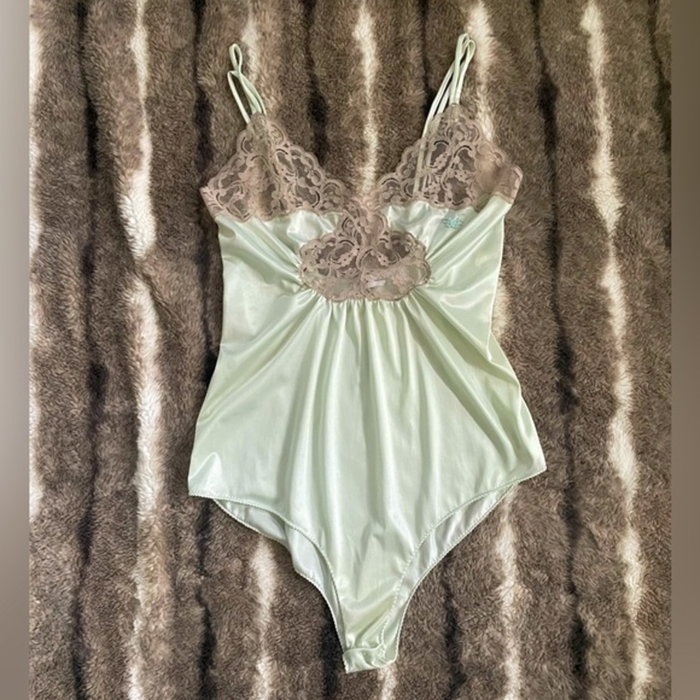 Vintage Diane Von Furstenberg Petite teddy lingerie